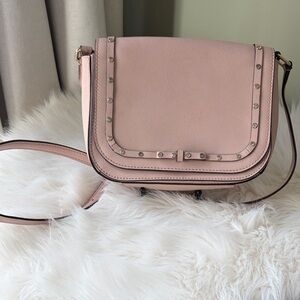 Kate Spade Pink Crossbody Bag with Studs